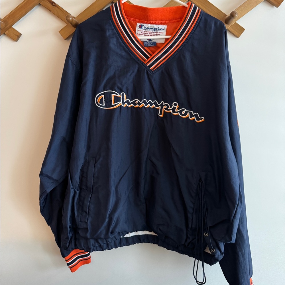 Vintage Champion Windbreaker Men’s Large
